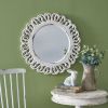 Rustic Cotswold Wall Mirror - Handcrafted Farmhouse Decor for Home or Office