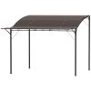 Outsunny 10' x 8' Outdoor Pergola and Patio Gazebo for Garden, Camper, Deck, Doors and Windows, Brown