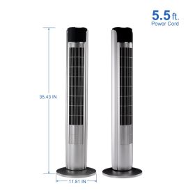 Standing Cooling Fan (Color: Grey)